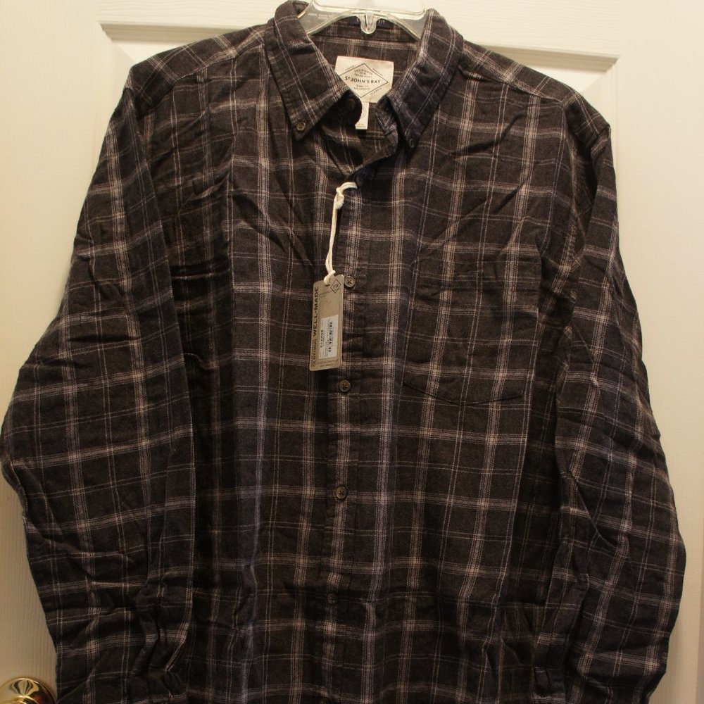 St. John's Bay Long Sleeve Men Classic fit - Picture 6 of 7